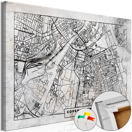 Artgeist Copenhagen Plan korkkitaulu