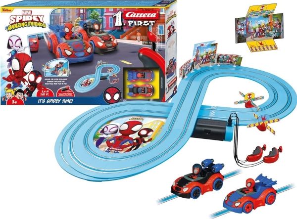 Carrera First Spidey Web Spinners Race Track 2.4m