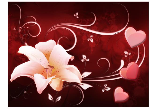 Artgeist Love message fototapetti