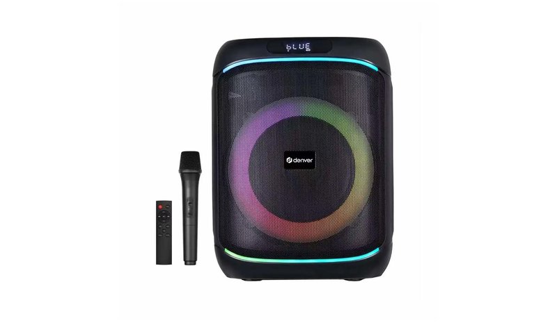 DENVER BPS-270 - Bluetooth speaker with 8" woofer + 1" Tweeter 40W – kuva 2/8
