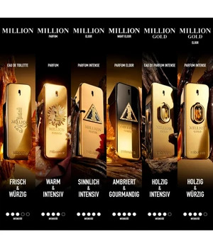 RABANNE 1 Million Black Eau de Parfum 30 ml - 30 ml
