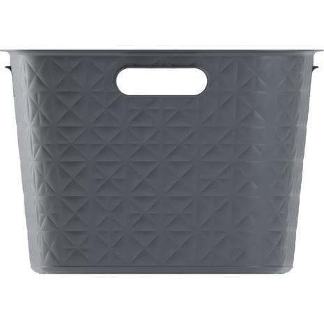 Pyykkikori - Curver - Softex - 45 L - Harmaa