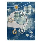 Hakano lasten matto Tinies Helicopter 120x170 cm