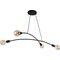 TK-Lighting riippuvalaisin Helix, musta – kuva 1
