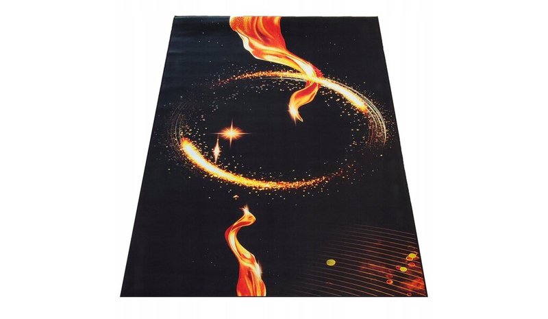 Matto Black-Gold 15, 120x180 cm – kuva 1/1