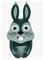 Affenzahn Small Friend Reppu 4L, Rabbit – kuva 1