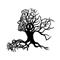 Opviq-seinävalaisin Tree Man – kuva 1