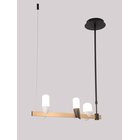 Candellux riippuva LED-valaisin Sakai, musta/ruskea