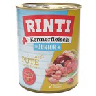24x800g Kennerfleisch Junior kalkkuna RINTI koiran märkäruoka