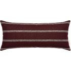 Decotique Long Line Tyyny 30x70 Cm - Koristetyynyt & Suojukset Pellava Maroon - 7340149807140
