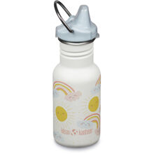 Kid Classic Narrow Sippy vattenflaska med pip 355 ml, leaping unicorns