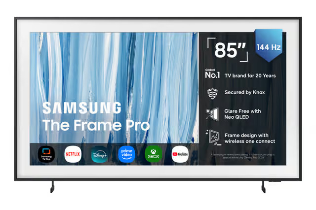 Samsung TQ85LS03HWU (85"), QLED-televisio