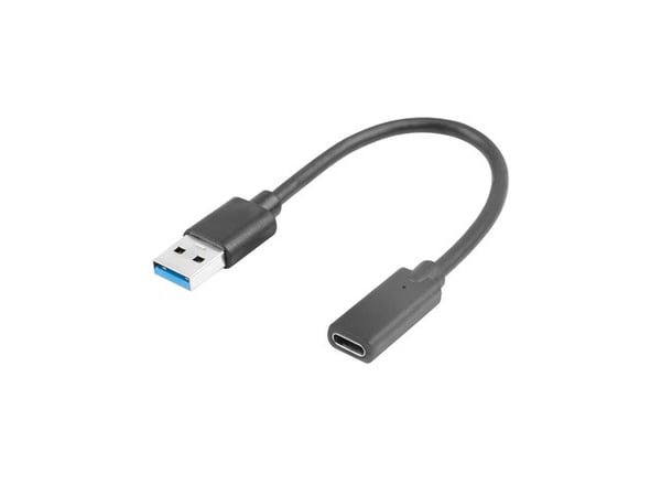 Lanberg - USB-C adapter - USB Type A to 24 pin USB-C - 15 cm