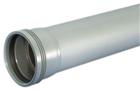 Wavin Wafix pp pipe with sleeve 32 x 2000 mm grey