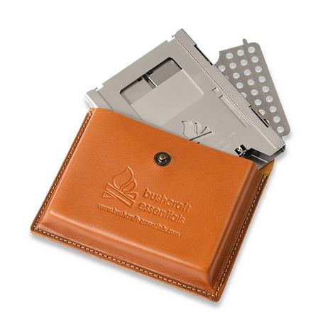 Bushcraft Essentials Leather Pouch Bushbox LF