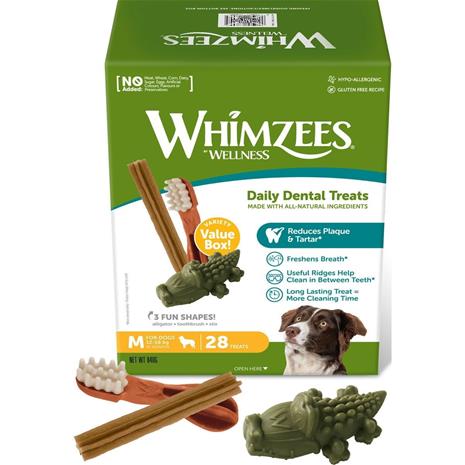 Whimzees Variety Value Box Medium 28 kpl