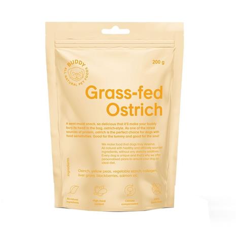 Buddy Grass-fed Ostrich - 200 g