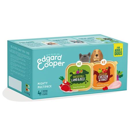 Edgard Cooper - Multipack Chicken/Lamb - 4x300g