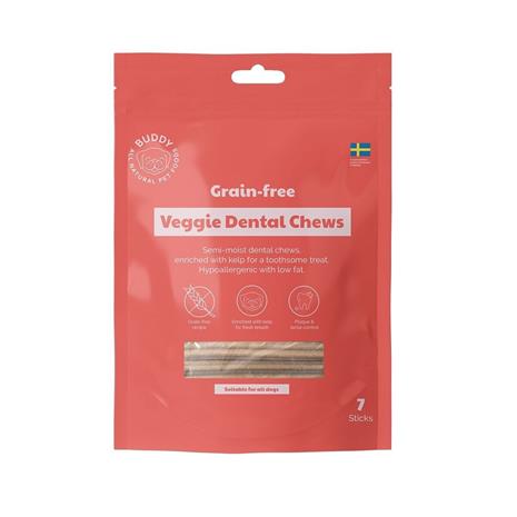 BuddyCare Veggie Dental Chew Viljaton