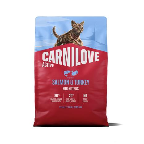 Carnilove Active Cat Salmon & Turkey for Kittens 2kg