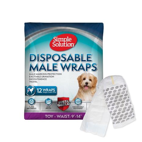 Simple Solution Disposable Male Wrap X-Small