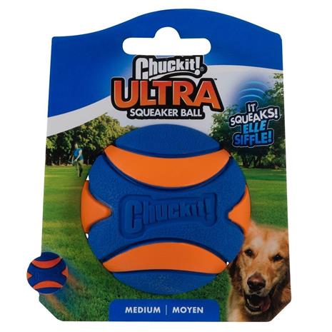 Chuckit! Ultra Squeaker Ball - M: ä˜ 6,4 cm – kuva 6/6