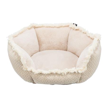 Trixie Boho bed square 65 × 65 cm beige