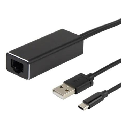 Deltaco CAST-ETHERNET, USB-A, USB micro-B, RJ45, 1m