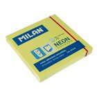 Tarralaput - MILAN - Fluo Yellow - 76 x 76 mm - Uudelleenasennettavissa - Sekoitettu