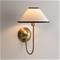 Globen Lighting IRIS-seinälamppu, kermanvärinen, korkeus 32 cm – kuva 1