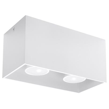 Sollux Lighting kattospotti Quad Maxi 2 GU10 – kuva 1/2