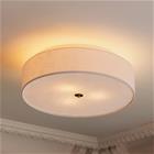 Globen Lighting Noah -kattovalaisin, halkaisija 65 cm, valkoinen