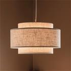 Globen Lighting Noah Bouclé -riippuvalaisin, Ø 50 cm, beige