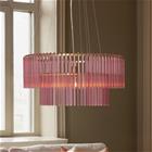 Globen Lighting HOOK 60 -riippuvalaisin, lasi, vaaleanpunainen