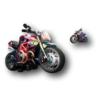 Speed motor hohtava moottoripyörä