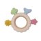 Magni - Teether in silicone with tactile surfaces, beige - (5732) – kuva 1