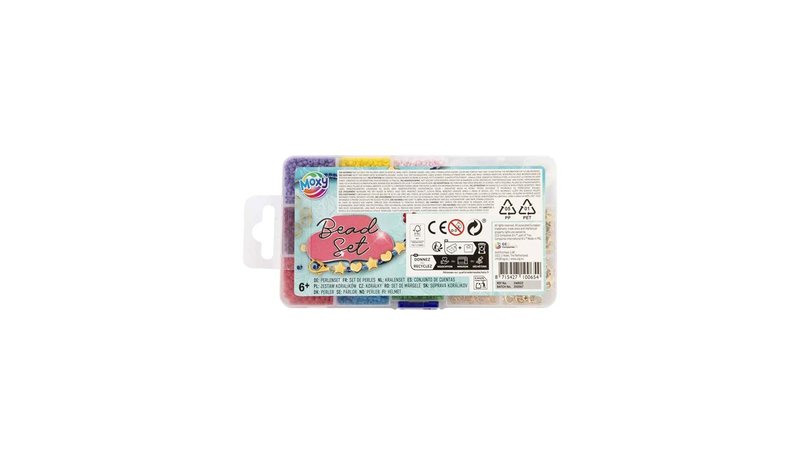 Creative Craft Group Beads in Storage Box - 9 Colors + Wire – kuva 1/1