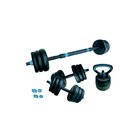 ASG Weightset 20 kg. Black/Petrol