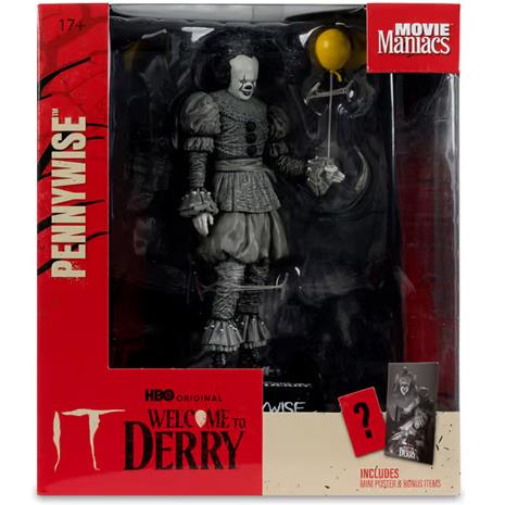 McFarlane - Welcome To Derry - Pennywise (Black And White) – kuva 2/3