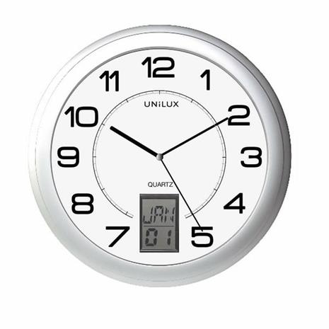 Unilux Instinct clock grey