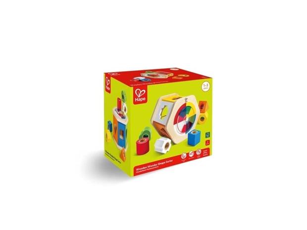Hape Color Matching And Shape Sorting Box (87-0516)
