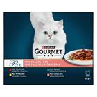 Gourmet Perle Mini Fillets Meat&Fish Gravy 24x85g