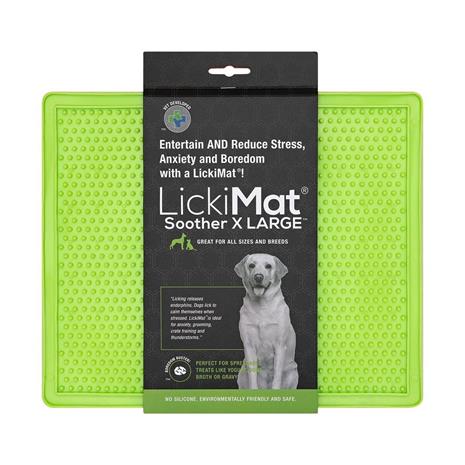 LickiMat Soother XL vihreä – kuva 1/1
