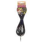 Kissan talutushihna Flamingo Caspar 5m/4mm, musta