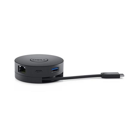 DELL DA300 Wired USB 3.2 Gen 2 (3.1 Gen 2) Type-C Black