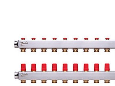 Danfoss floor heating manifold 9+9 SSM