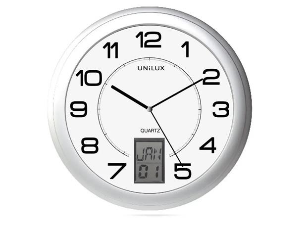 Unilux Instinct clock grey
