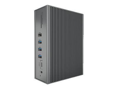 ICY BOX IB-DK2262AC Wired USB 3.2 Gen 1 (3.1 Gen 1) Type-C Anthracite