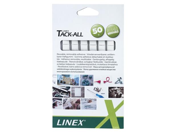 Linex Tack-All adhesive rubber - in small squares