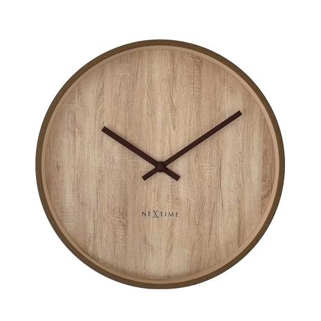 NeXtime - Oslo Seinäkello 30 cm Ruskea/Tumma